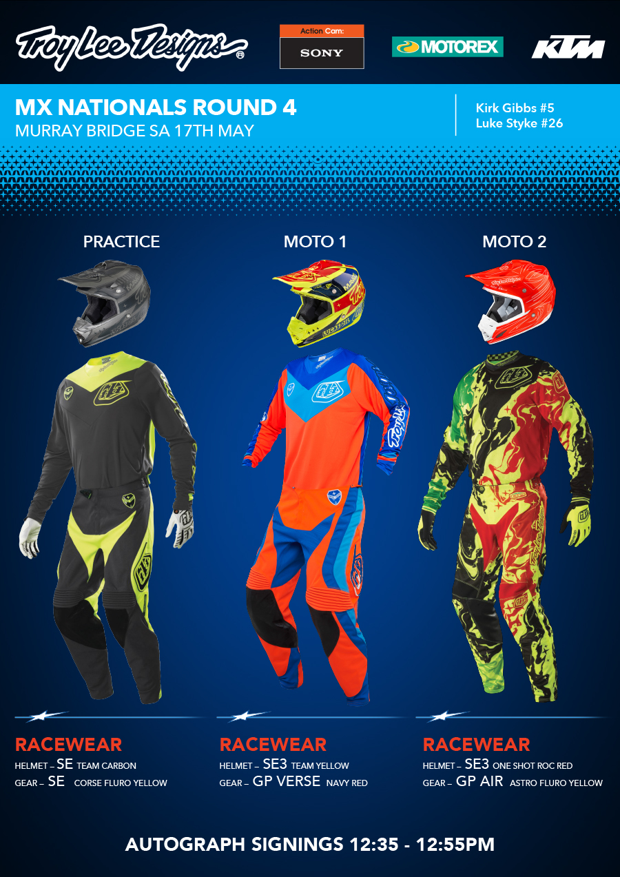 Troy Lee Designs | MX Nationals Round 4 - Murray Bridge SA